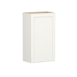 Shenandoah PRO Express Breckenridge 21-in W x 36.125-in H x 12-in D Linen Full Overlay Wall Fully Assembled Plywood Cabinet (Recessed Panel Shaker Door Style)