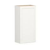 Shenandoah PRO Express Breckenridge 21-in W x 42.125-in H x 12-in D Linen Full Overlay Wall Fully Assembled Plywood Cabinet (Recessed Panel Shaker Door Style)