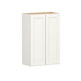 Shenandoah PRO Express Breckenridge 24-in W x 36.125-in H x 12-in D Linen Full Overlay Wall Fully Assembled Plywood Cabinet (Recessed Panel Shaker Door Style)