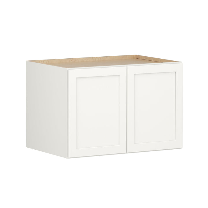 Shenandoah PRO Express Breckenridge 36-in W x 24.5-in H x 24-in D Linen Full Overlay Wall Fully Assembled Plywood Cabinet (Recessed Panel Shaker Door Style)