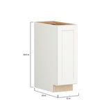 Shenandoah PRO Express Breckenridge 12-in W x 34.5-in H x 24-in D Linen Full Overlay Base Fully Assembled Plywood Cabinet (Recessed Panel Shaker Door Style)