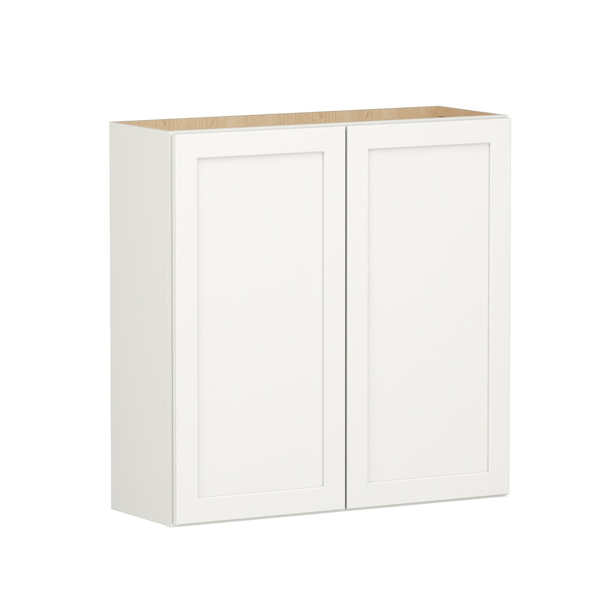 Shenandoah PRO Express Breckenridge 36-in W x 36.125-in H x 12-in D Linen Full Overlay Wall Fully Assembled Plywood Cabinet (Recessed Panel Shaker Door Style)