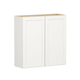 Shenandoah PRO Express Breckenridge 36-in W x 36.125-in H x 12-in D Linen Full Overlay Wall Fully Assembled Plywood Cabinet (Recessed Panel Shaker Door Style)