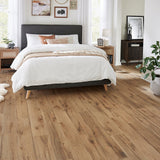 Pergo EverCraft Winding Creek Oak Brown Waterproof Hybrid Resilient Flooring 27-sq ft