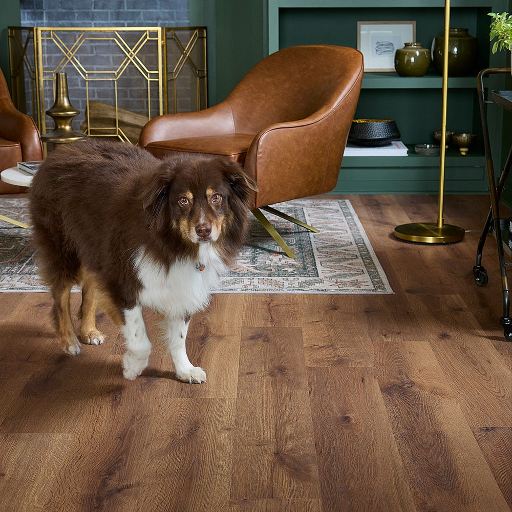 Pergo EverCraft Rocky Ridge Oak Waterproof Hybrid Resilient Flooring