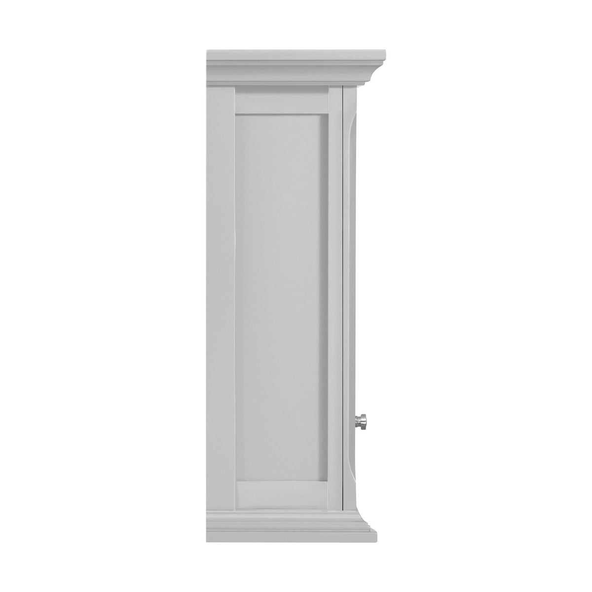 allen + roth 24-in x 28-in x 10-in Light Gray Bathroom Wall Cabinet