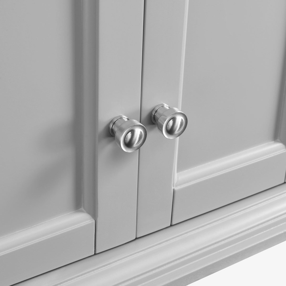 allen + roth 24-in x 28-in x 10-in Light Gray Bathroom Wall Cabinet