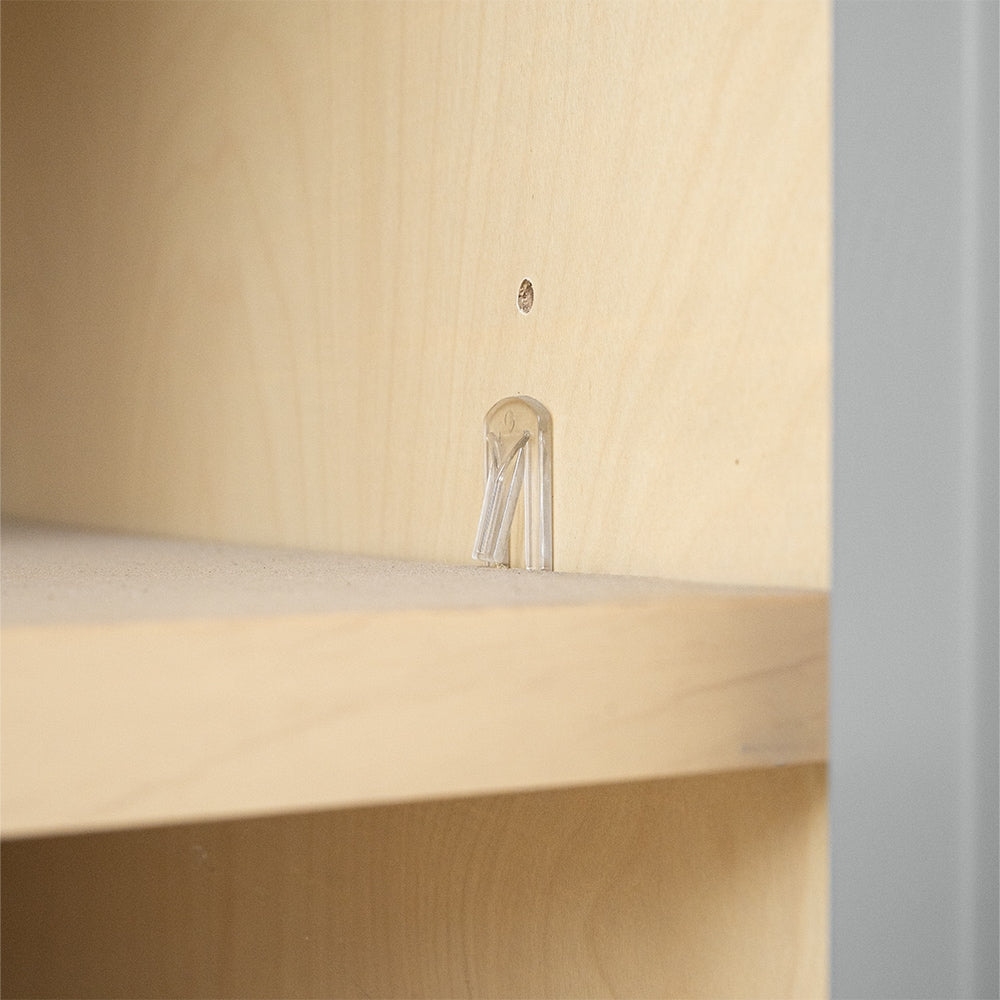 RELIABILT Overlake 21-in W x 34.5-in H x 24-in D Gray 1-Drawer Base Ready To Assemble Plywood Cabinet (Recessed Panel Shaker Door Style)