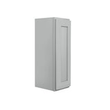 RELIABILT Overlake 9-in W x 30-in H x 12-in D Gray Wall Ready To Assemble Plywood Cabinet (Recessed Panel Shaker Door Style)