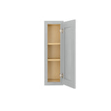 RELIABILT Overlake 9-in W x 30-in H x 12-in D Gray Wall Ready To Assemble Plywood Cabinet (Recessed Panel Shaker Door Style)