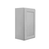 RELIABILT Overlake 15-in W x 30-in H x 12-in D Gray Wall Ready To Assemble Plywood Cabinet (Recessed Panel Shaker Door Style)