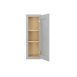 RELIABILT Overlake 12-in W x 36-in H x 12-in D Gray Wall Ready To Assemble Plywood Cabinet (Recessed Panel Shaker Door Style)