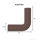 Deckorators 4-in Brown Aluminum Rail Bracket