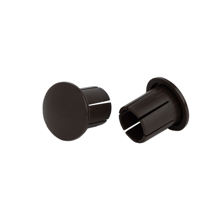 Deckorators 1-7/8-in Brown Plastic Rail Cap (2-Pack)