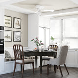 Harbor Breeze Armitage 42-in White LED Indoor Flush Mount Ceiling Fan with Light Kit (4-Blade)