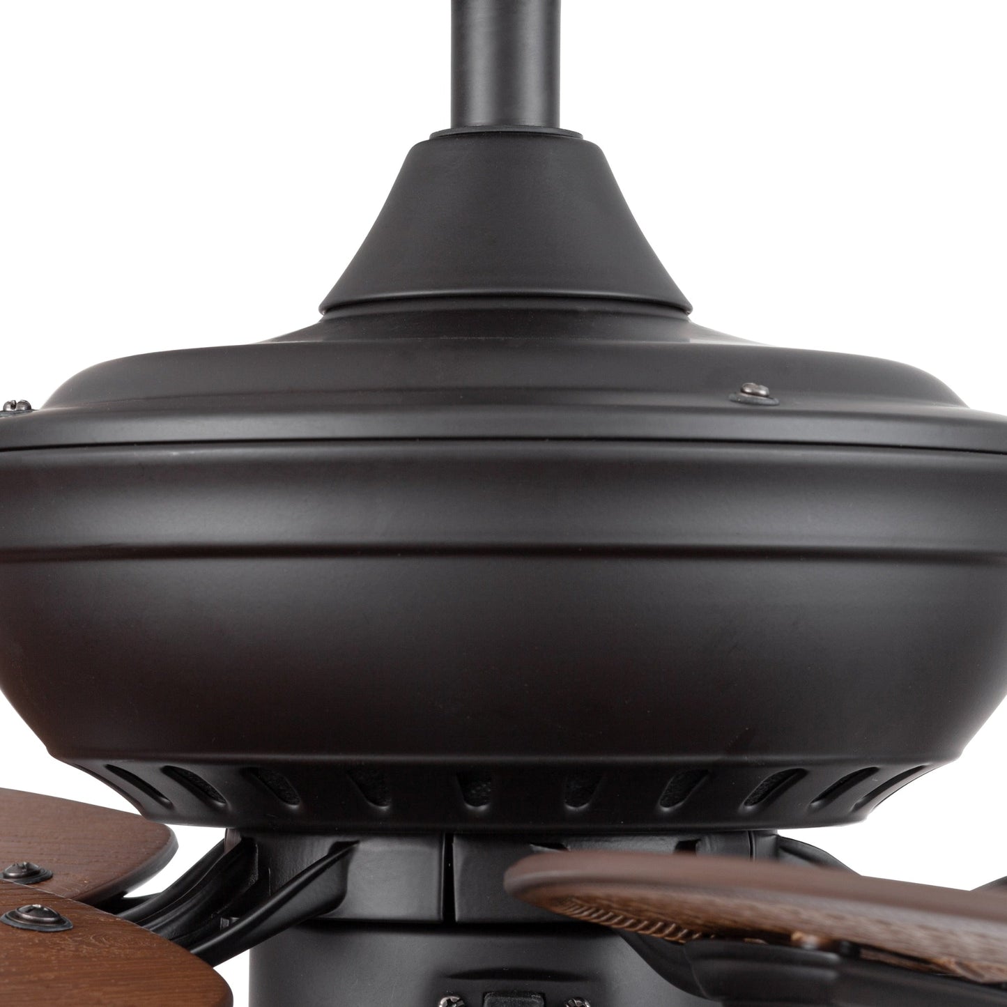 Harbor Breeze Cedar Shoals 44-in Oil-Rubbed Bronze LED Indoor/Outdoor Ceiling Fan with Light Kit, 5 Blades