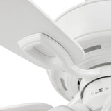 Harbor Breeze Notus 52-in White LED Indoor Ceiling Fan with Light Kit (5-Blade)