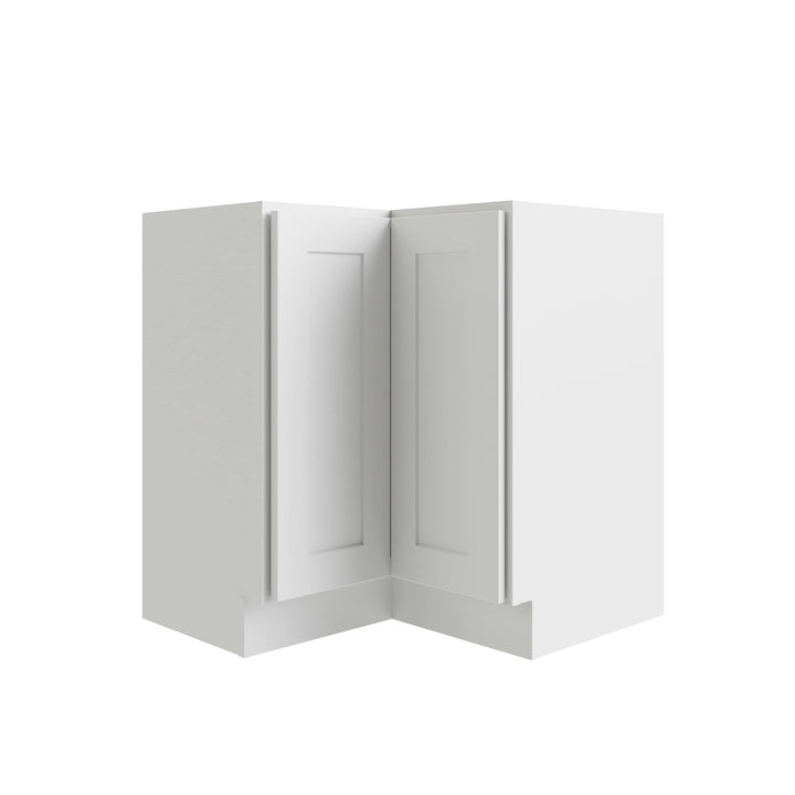 RELIABILT Parkstone 32-in W x 34.5-in H x 24-in D White Lazy Susan Corner Base Fully Assembled Plywood Cabinet (Shaker Style)