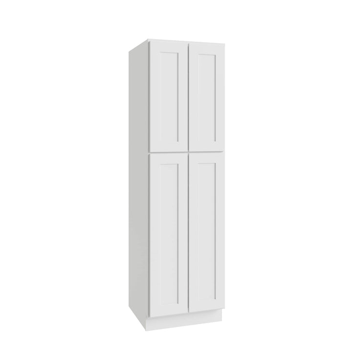 RELIABILT 24-in W x 96-in H Mdf White Freestanding Utility Storage Cabinet