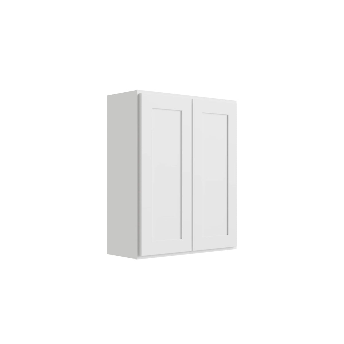 RELIABILT Parkstone 33-in W x 42-in H x 12-in D White Wall Fully Assembled Plywood Cabinet (Shaker Door Style)