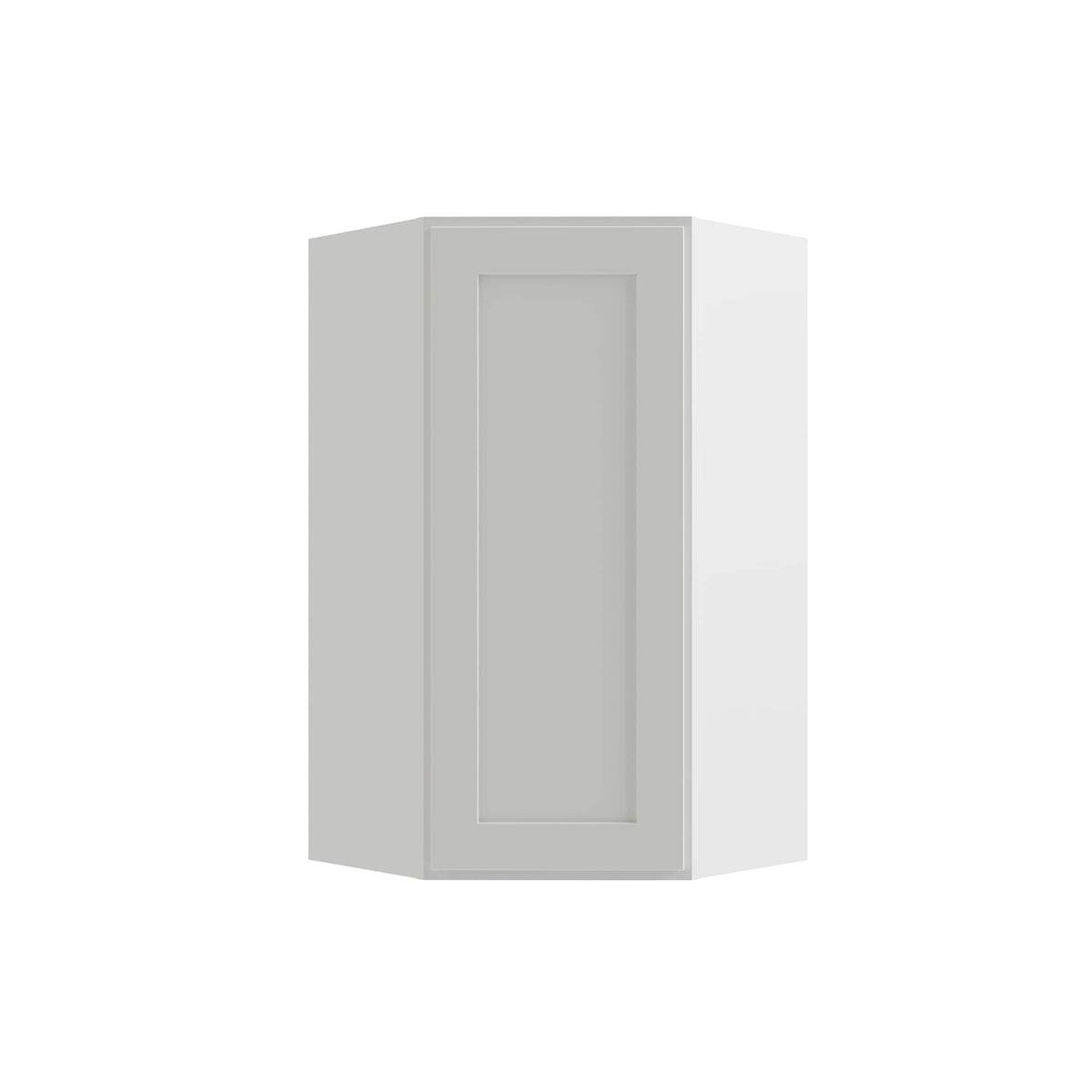 RELIABILT Parkstone 23.875-in W x 42-in H x 12-in D White Diagonal Wall Fully Assembled Plywood Cabinet (Shaker Door Style)