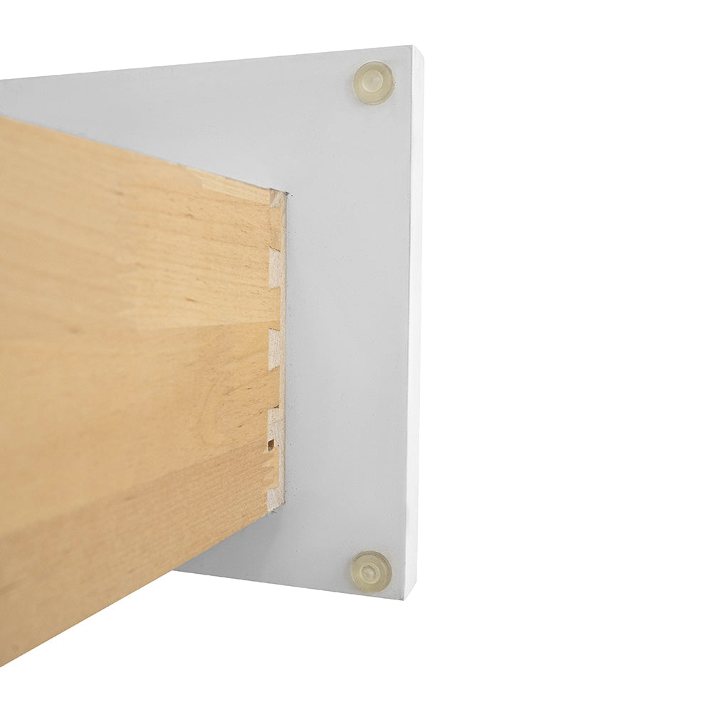 RELIABILT Fairplay 36-in W x 34.5-in H x 24-in D White 1-Drawer Base Ready To Assemble Plywood Cabinet (Recessed Panel Shaker Door Style)