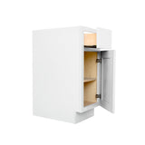 RELIABILT Fairplay 12-in W x 34.5-in H x 24-in D White Shaker Base Kitchen Cabinet, Ready to Assemble, Plywood Construction