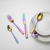 Logan Rainbow Mirror 20-Piece Flatware Set (Service for 4)