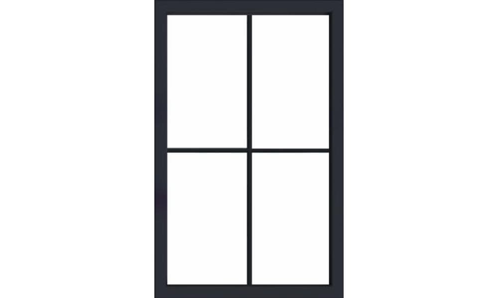 JELD-WEN 36x80 Steel prehung entry door, Left-hand inswing, Painted – silo view 4