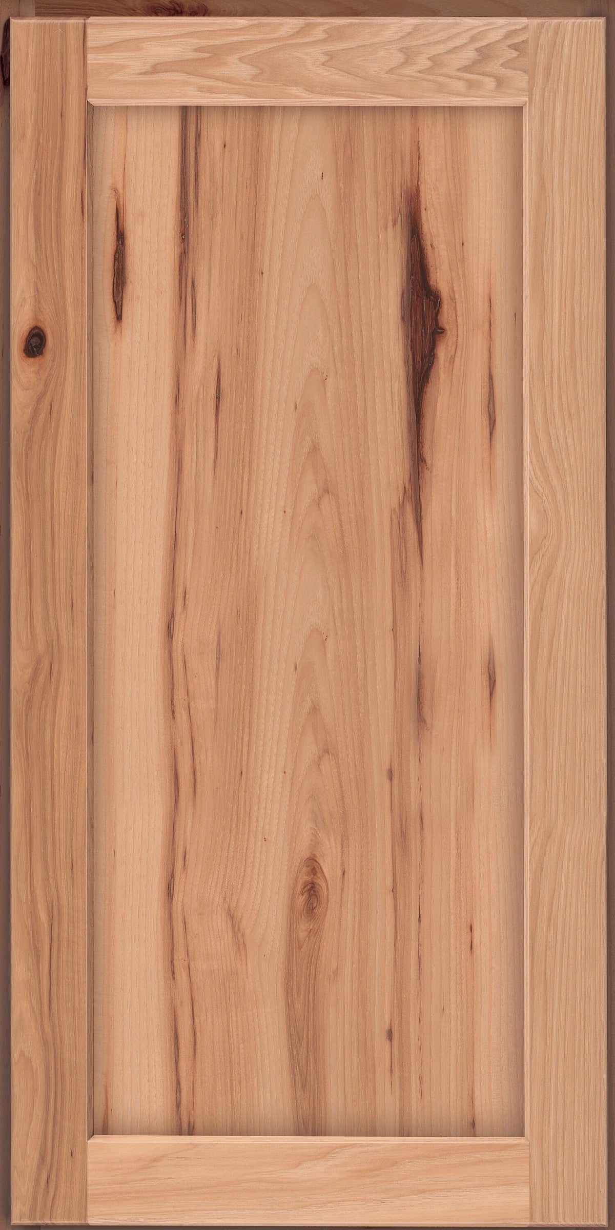 Project Source Branson 30-in W x 15-in H x 12-in D Hickory Wall Fully Assembled Cabinet (Recessed Panel Shaker Door Style)