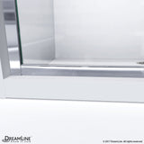 DreamLine Infinity-Z Chrome 3-Piece Alcove Shower Kit (Common: 32-in x 60-in; Actual: 32-in x 60-in)
