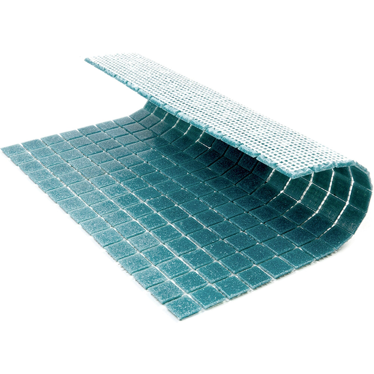 Apollo Tile Dune Blue-green 12-in x 12-in Glossy Glass Uniform Squares Floor and Wall Tile (20-sq. ft/ Carton)