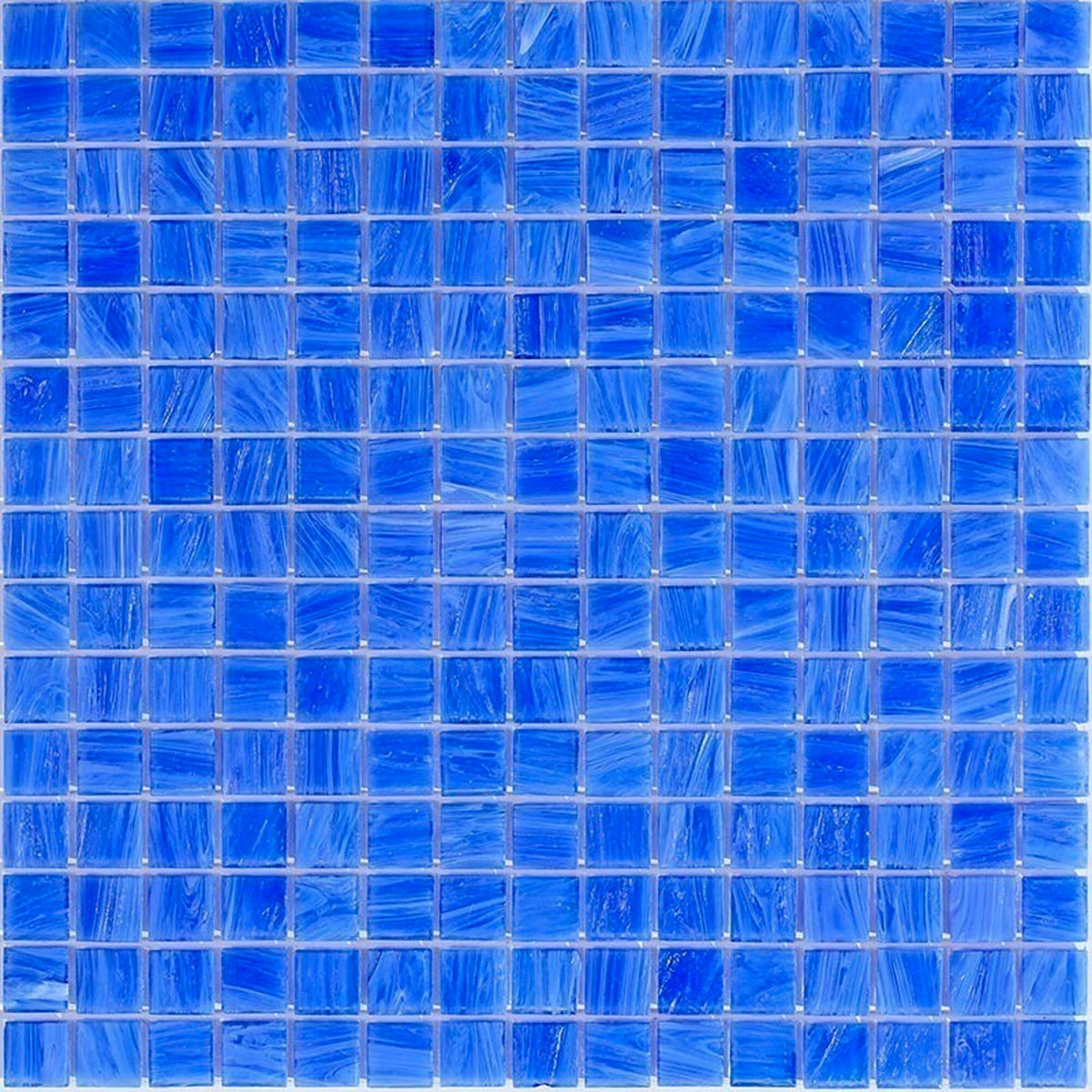 Apollo Tile Celestial Ultramarine Blue 12-in x 12-in Glossy Glass Uniform Squares Floor and Wall Tile (20-sq. ft/ Carton)