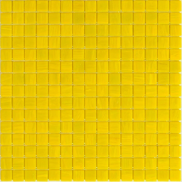 Apollo Tile Celestial Canary Yellow 12-in x 12-in Glossy Glass Uniform Squares Floor and Wall Tile (20-sq. ft/ Carton)