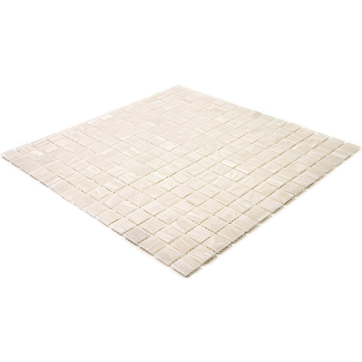Apollo Tile Celestial Nude Beige 12-in x 12-in Glossy Glass Uniform Squares Floor and Wall Tile (20-sq. ft/ Carton)