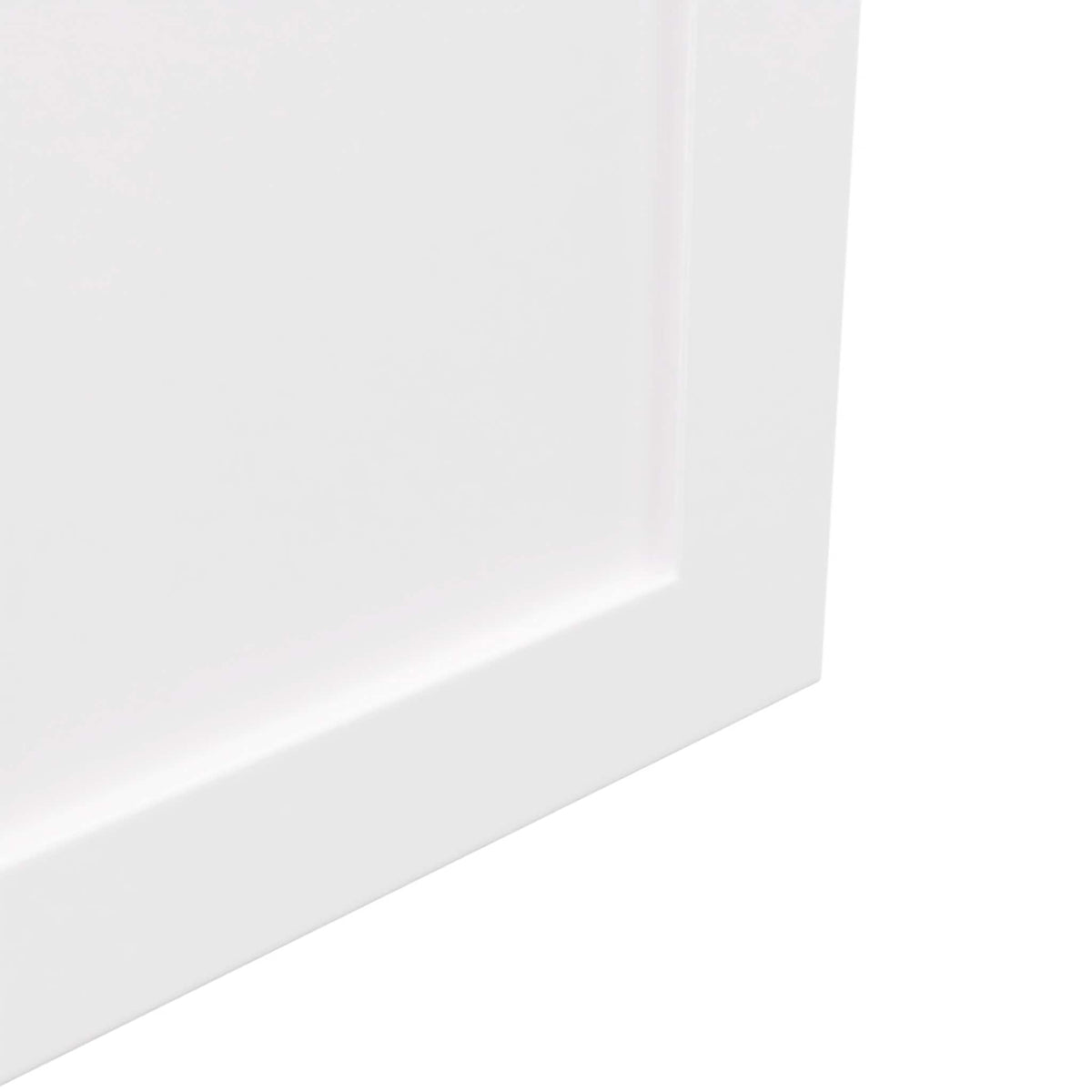 RELIABILT Fairplay 9-in W x 36-in H x 12-in D White Wall Ready To Assemble Plywood Cabinet (Recessed Panel Shaker Door Style)