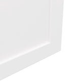 RELIABILT Fairplay 30-in W x 12-in H x 12-in D White Wall Ready To Assemble Plywood Cabinet (Recessed Panel Shaker Door Style)
