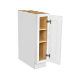 RELIABILT Fairplay 9-in W x 34.5-in H x 24-in D White Base Ready To Assemble Plywood Cabinet (Recessed Panel Shaker Door Style)