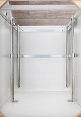 Rev-A-Shelf Two-Tier Pull-Out Cookware Organizer, 20.75-in W x 18-in H, Chrome, Soft-Close