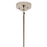 Kichler Sycara 6-Light Polished Nickel Modern/Contemporary Led Crystal Chandelier