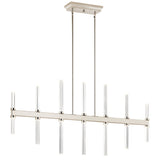 Kichler Sycara 14-Light Polished Nickel Modern/Contemporary Led Crystal Chandelier