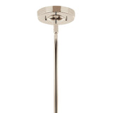 Kichler Livadia 6-Light Polished Nickel Modern/Contemporary Bare Bulb Chandelier