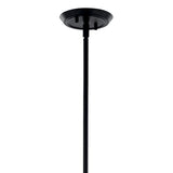 Kichler Alvaro 8-Light Black Modern/Contemporary Bare Bulb Chandelier
