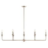 Kichler Alvaro 8-Light Polished Nickel Modern/Contemporary Bare Bulb Chandelier