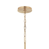 Kichler Malene 6-Light Gold Traditional Bare Bulb Chandelier