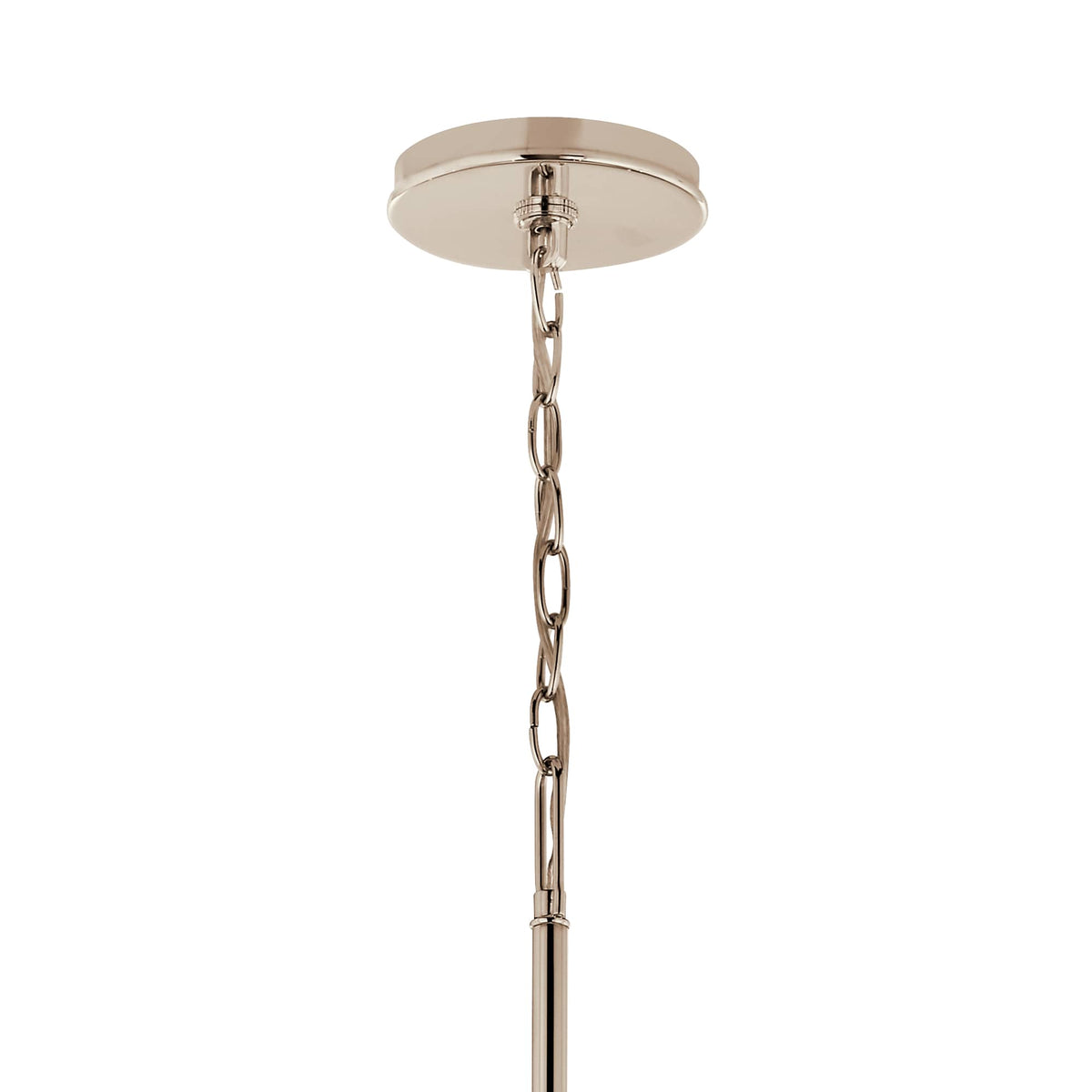 Kichler Malene 6-Light Polished Nickel Traditional Bare Bulb Chandelier