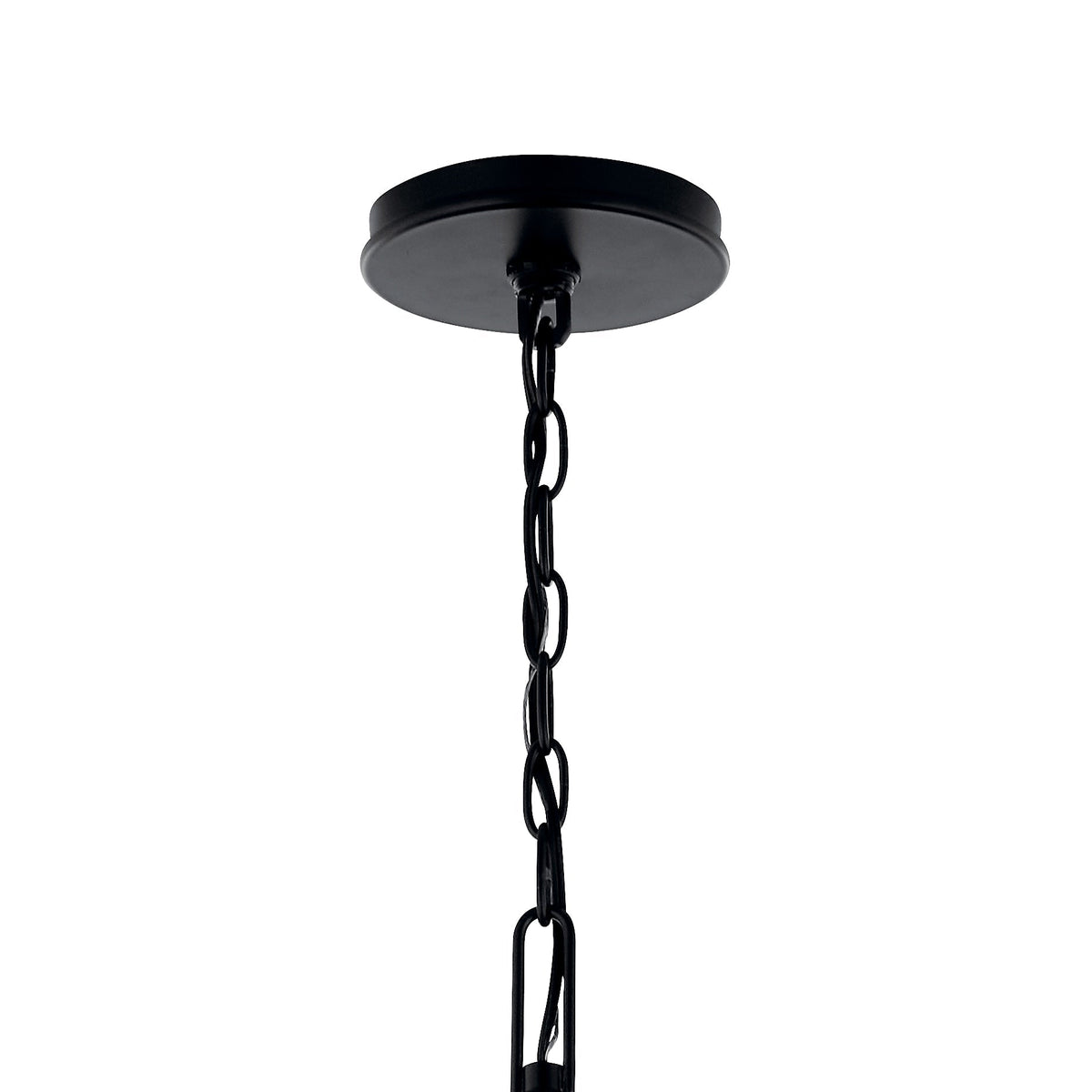 Kichler Malene 8-Light Black Traditional Bare Bulb Chandelier