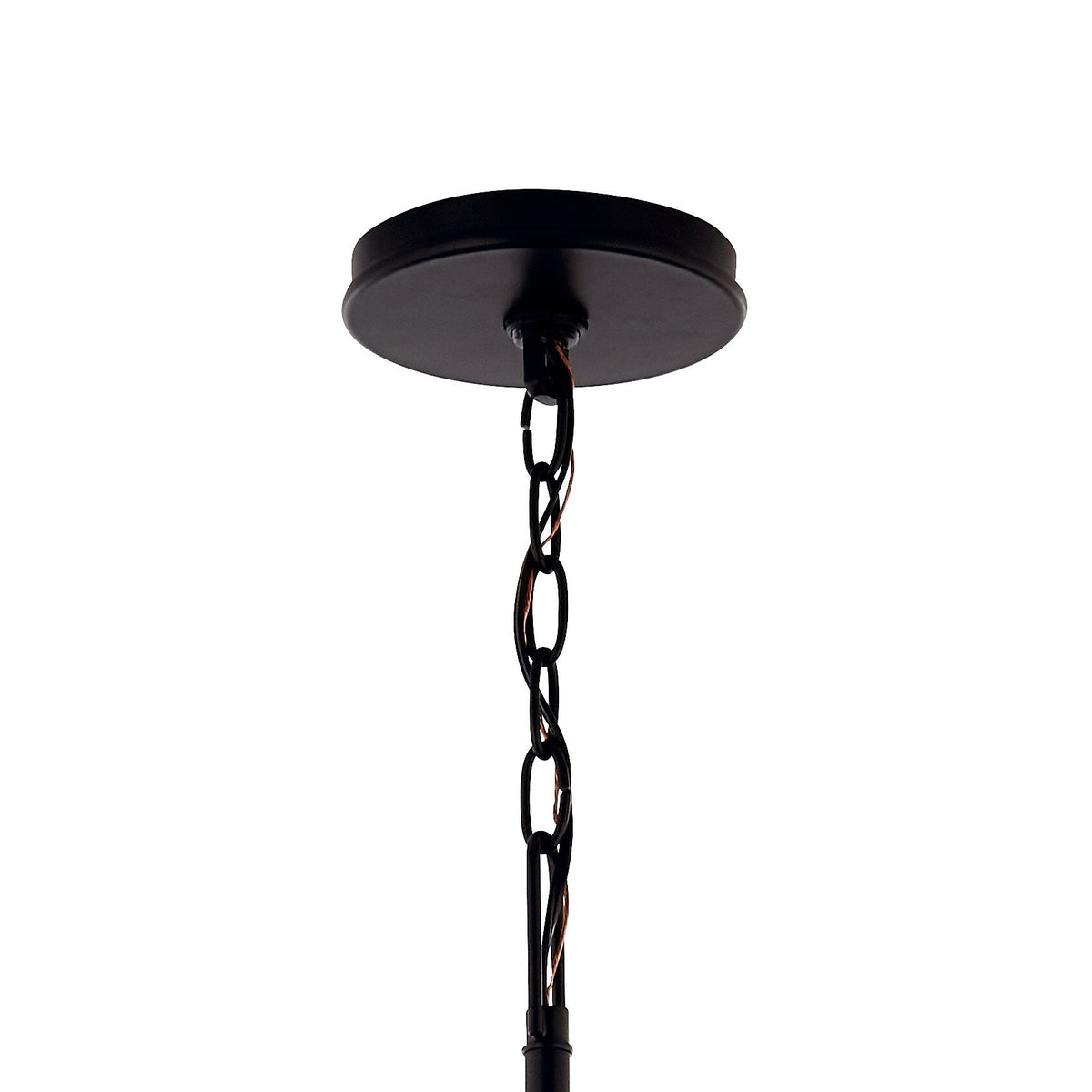 Kichler Malene 14-Light Black Traditional Bare Bulb Chandelier