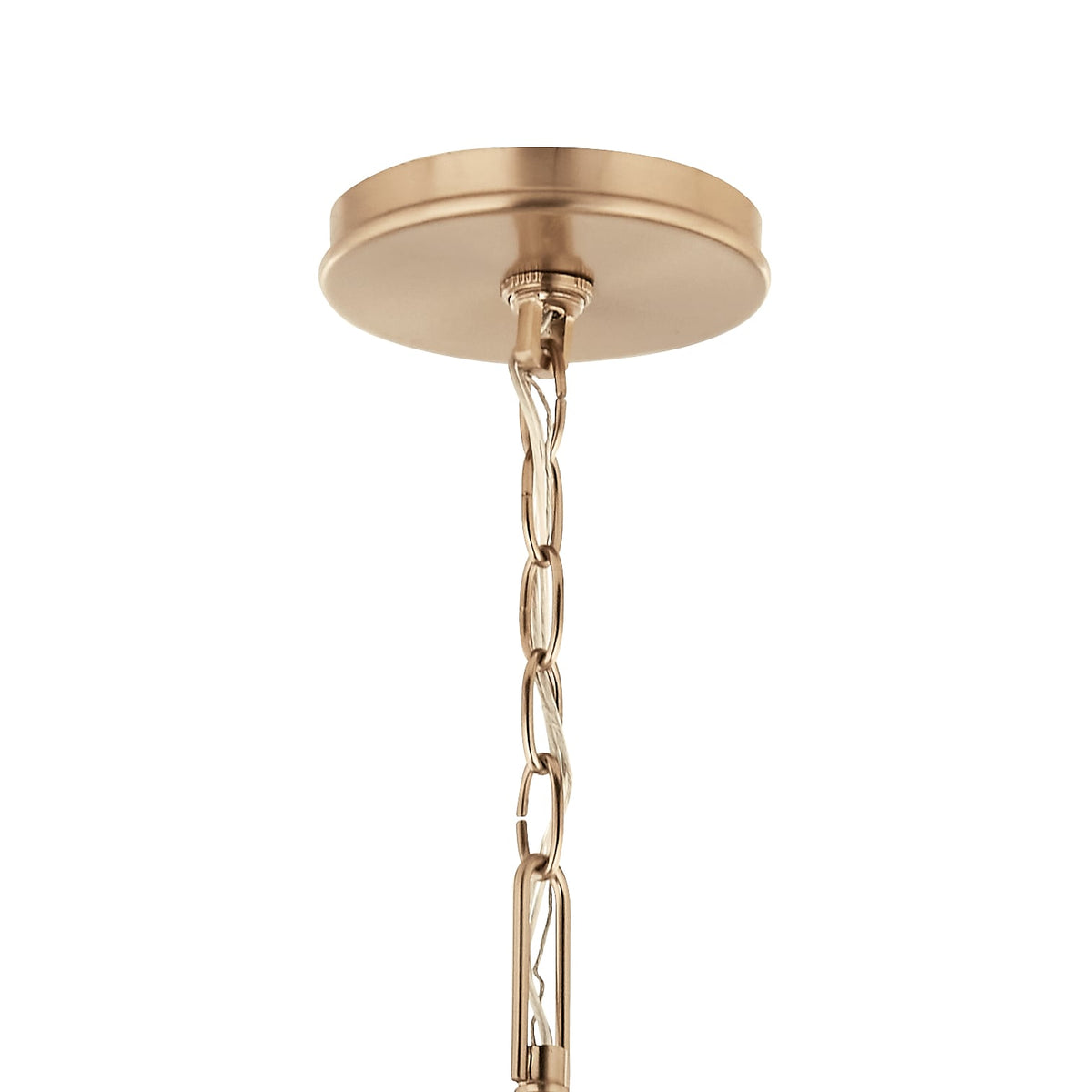 Kichler Malene 14-Light Gold Traditional Bare Bulb Chandelier