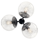 Kichler Silvarious 3-Light Black Modern/Contemporary Chandelier